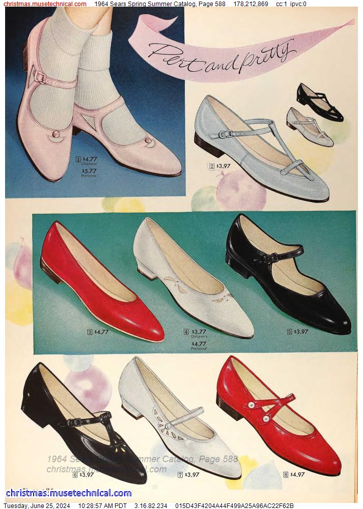 1964 Sears Spring Summer Catalog, Page 588
