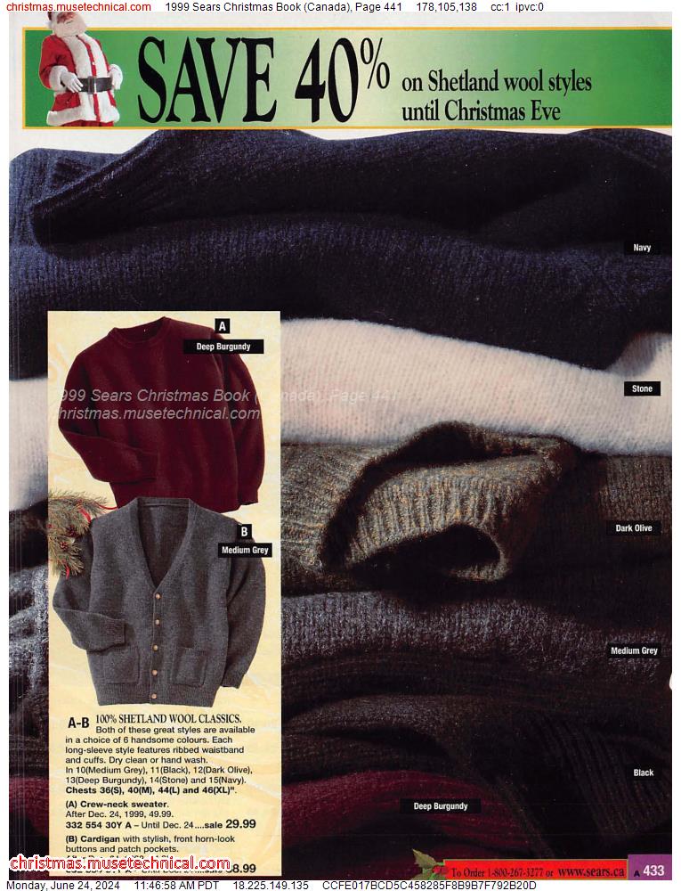 1999 Sears Christmas Book (Canada), Page 441