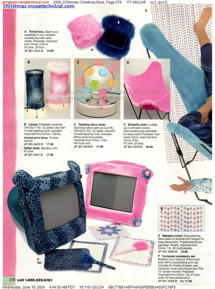2000 JCPenney Christmas Book, Page 278