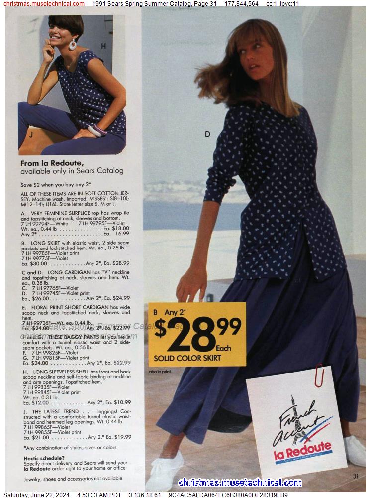 1991 Sears Spring Summer Catalog, Page 31
