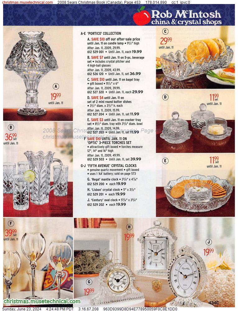 2008 Sears Christmas Book (Canada), Page 453