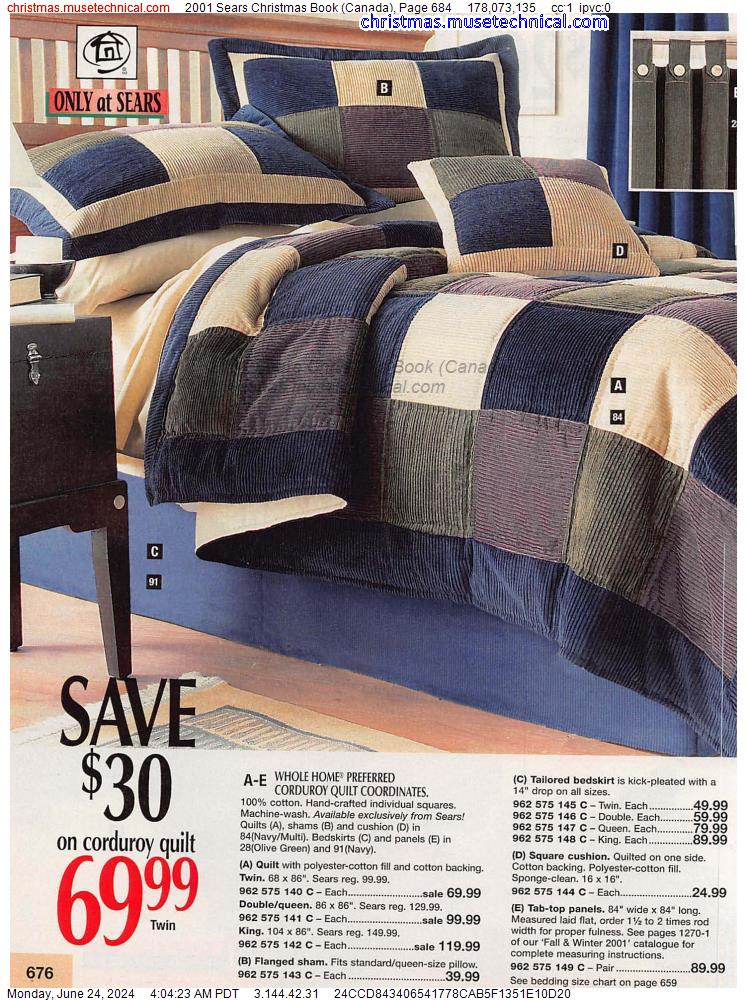 2001 Sears Christmas Book (Canada), Page 684