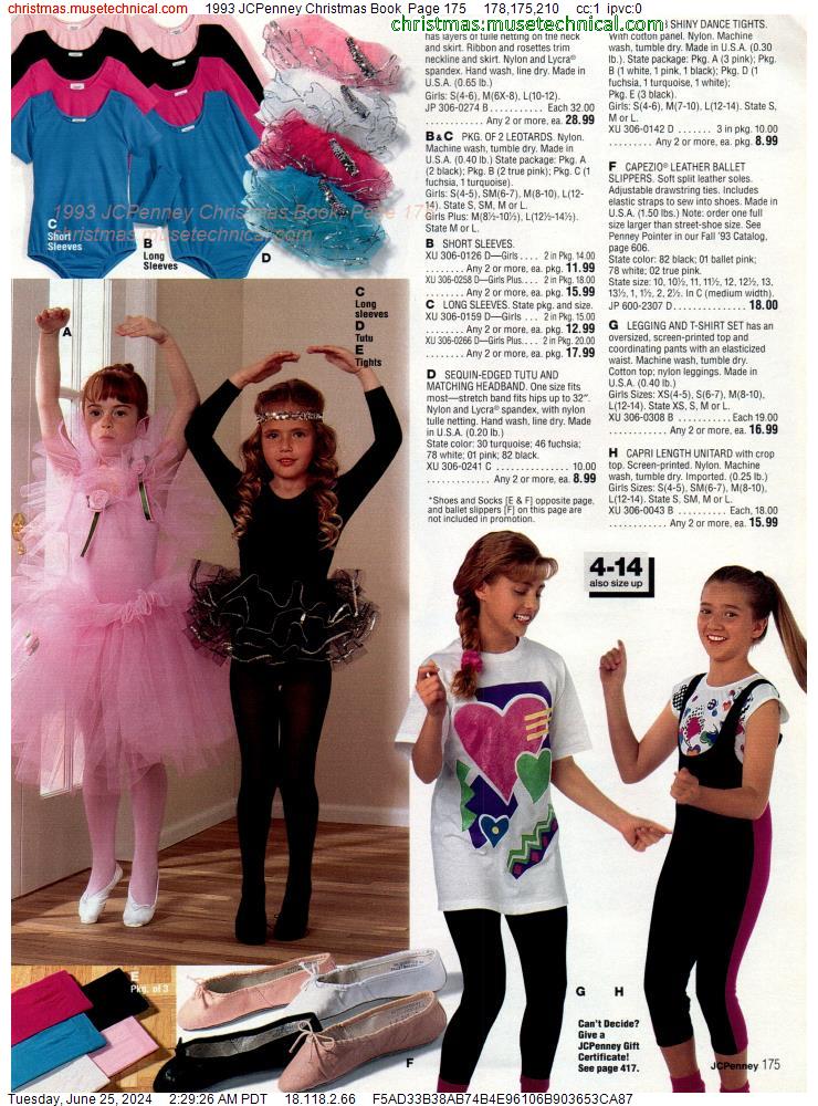 1993 JCPenney Christmas Book, Page 175