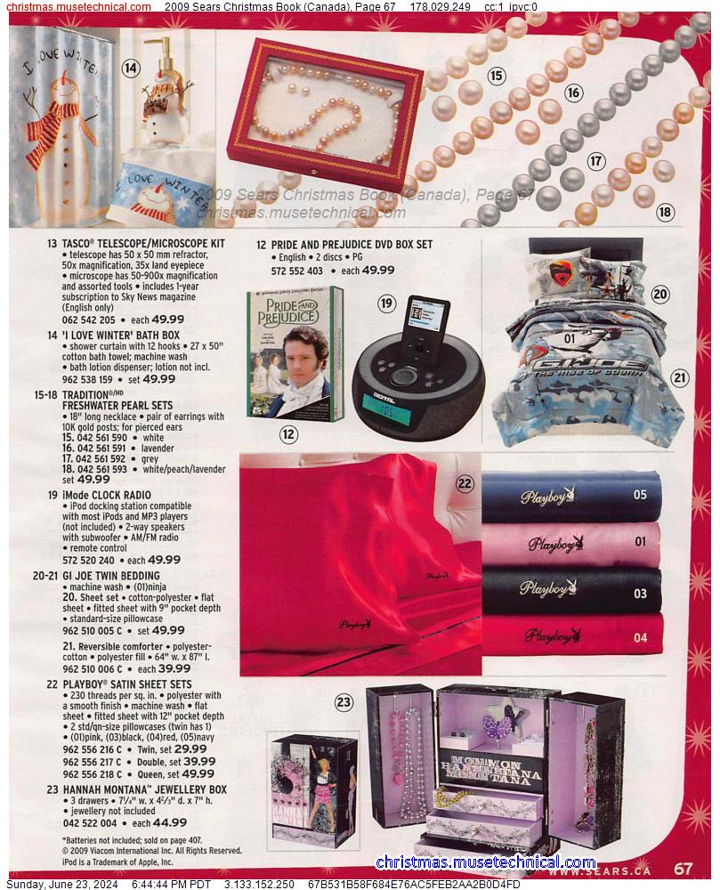 2009 Sears Christmas Book (Canada), Page 67