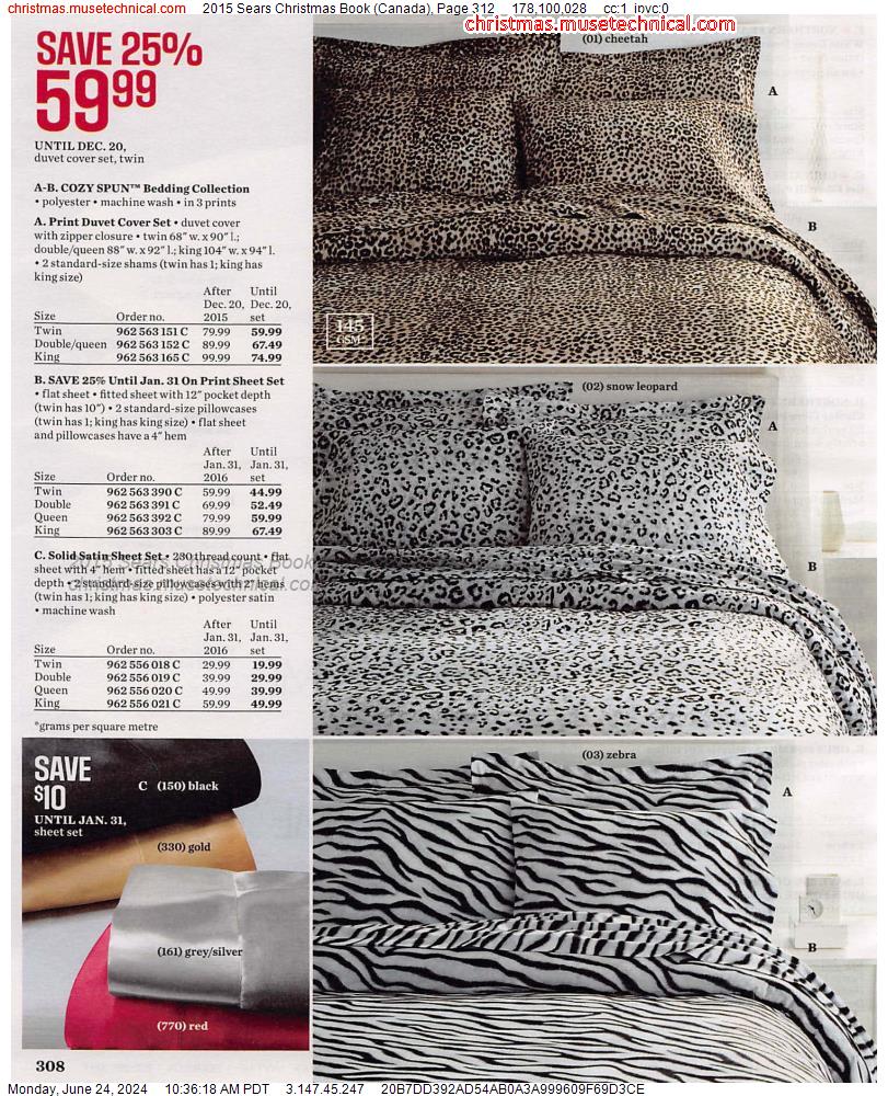 2015 Sears Christmas Book (Canada), Page 312