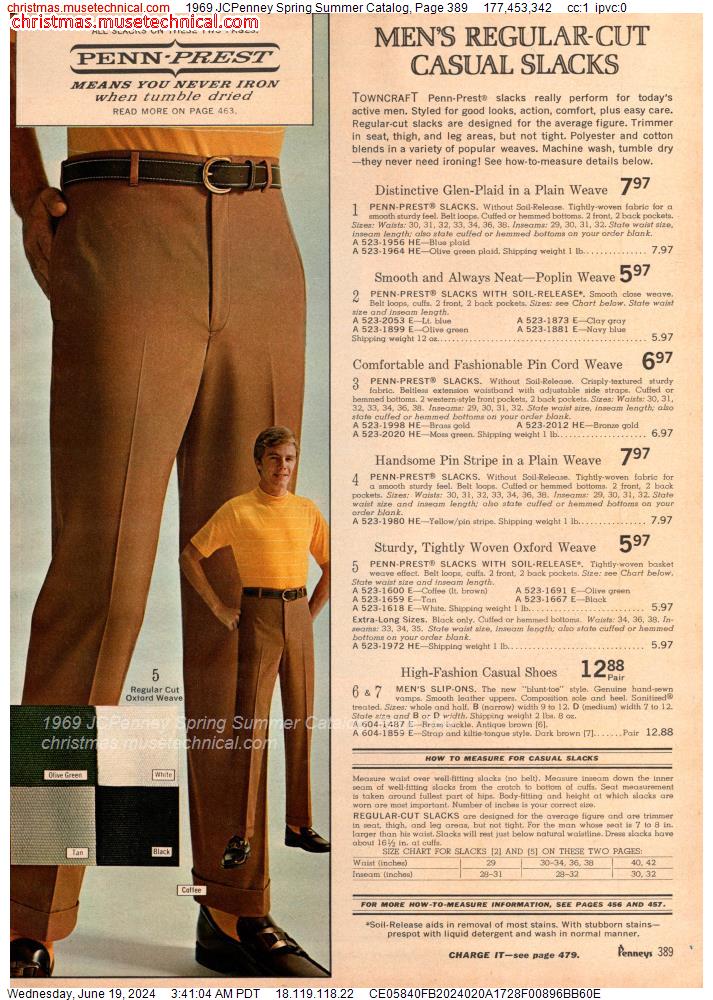 1969 JCPenney Spring Summer Catalog, Page 389