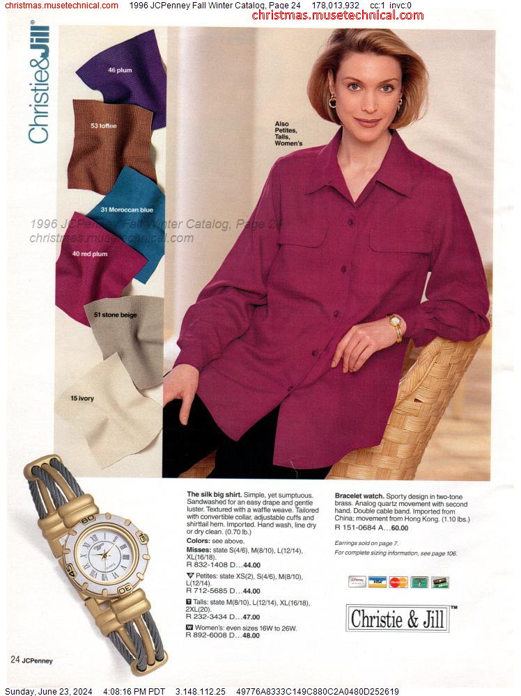 1996 JCPenney Fall Winter Catalog, Page 24