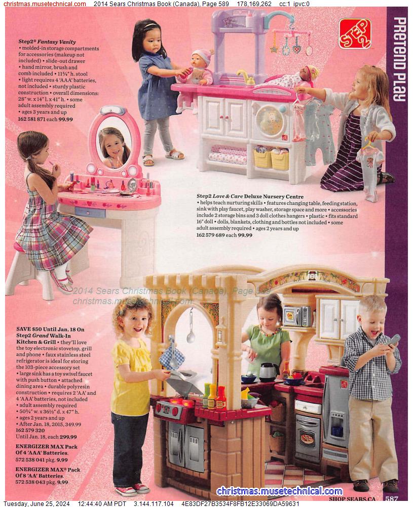 2014 Sears Christmas Book (Canada), Page 589