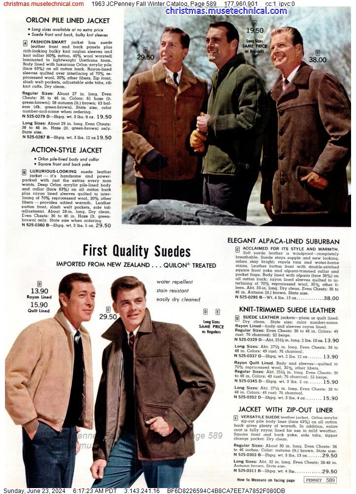 1963 JCPenney Fall Winter Catalog, Page 589