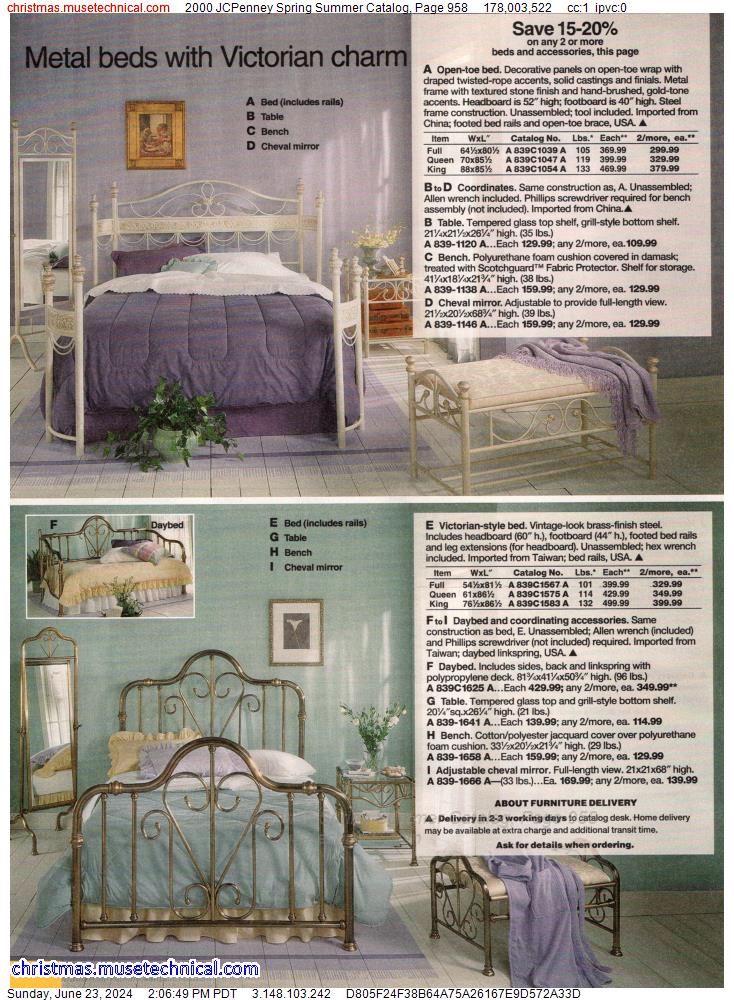 2000 JCPenney Spring Summer Catalog, Page 958