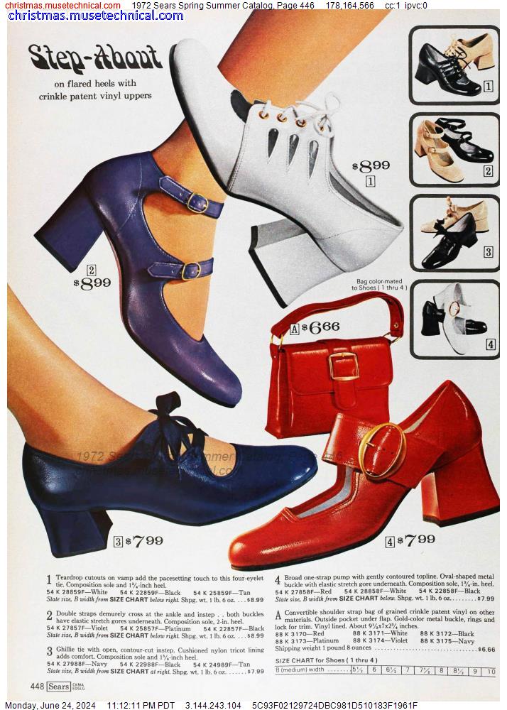1972 Sears Spring Summer Catalog, Page 446
