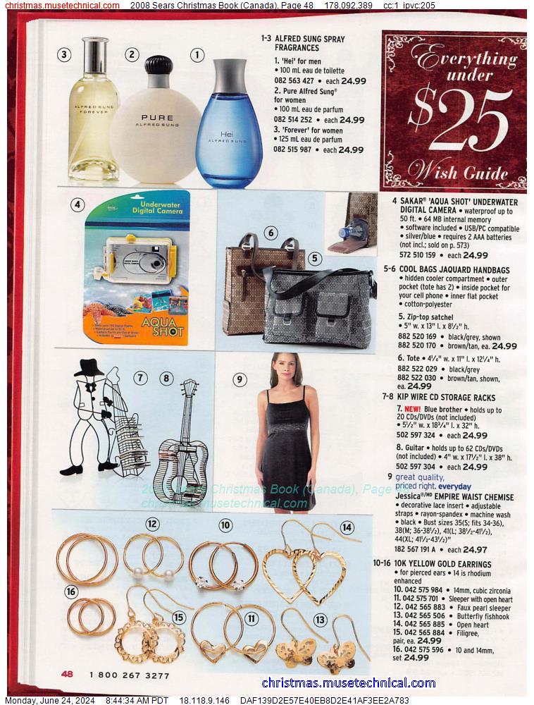 2008 Sears Christmas Book (Canada), Page 48