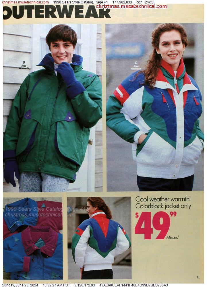 1990 Sears Style Catalog, Page 41