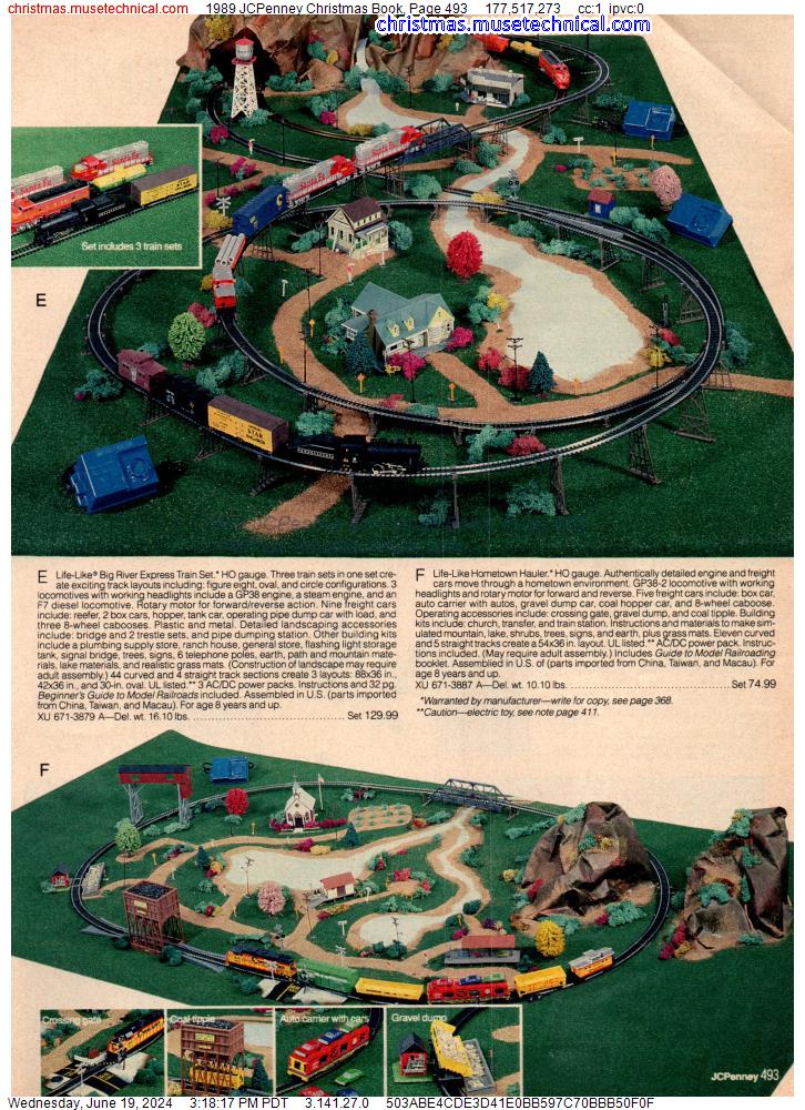 1989 JCPenney Christmas Book, Page 493