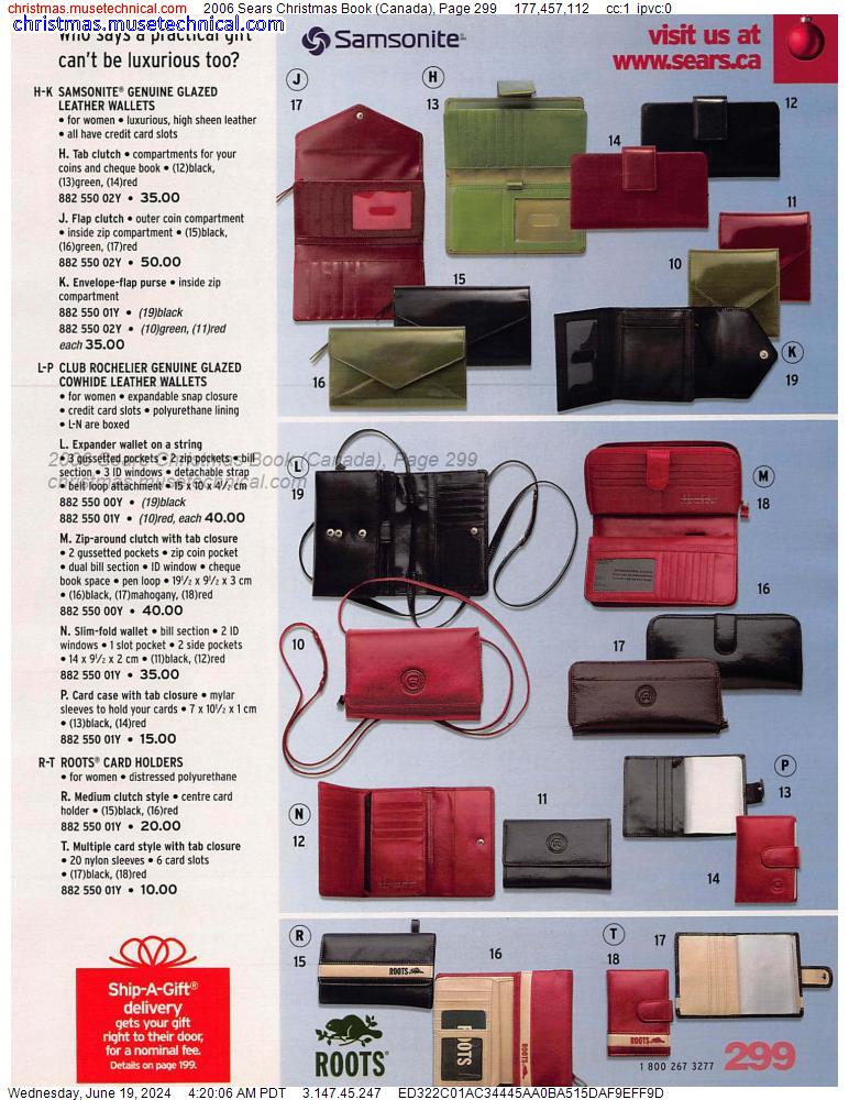 2006 Sears Christmas Book (Canada), Page 299
