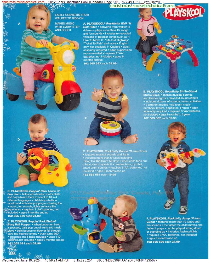 2012 Sears Christmas Book (Canada), Page 616