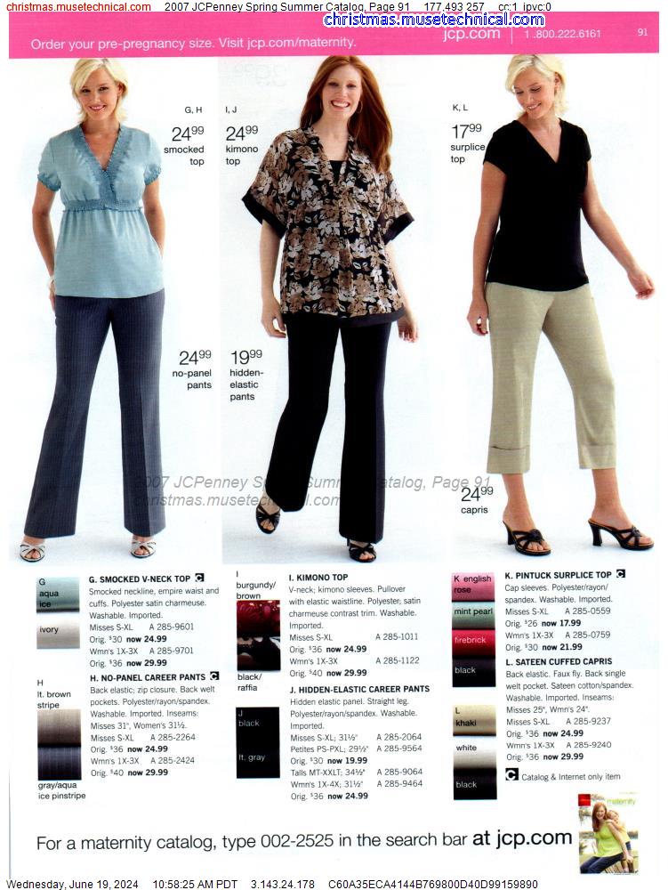 2007 JCPenney Spring Summer Catalog, Page 91