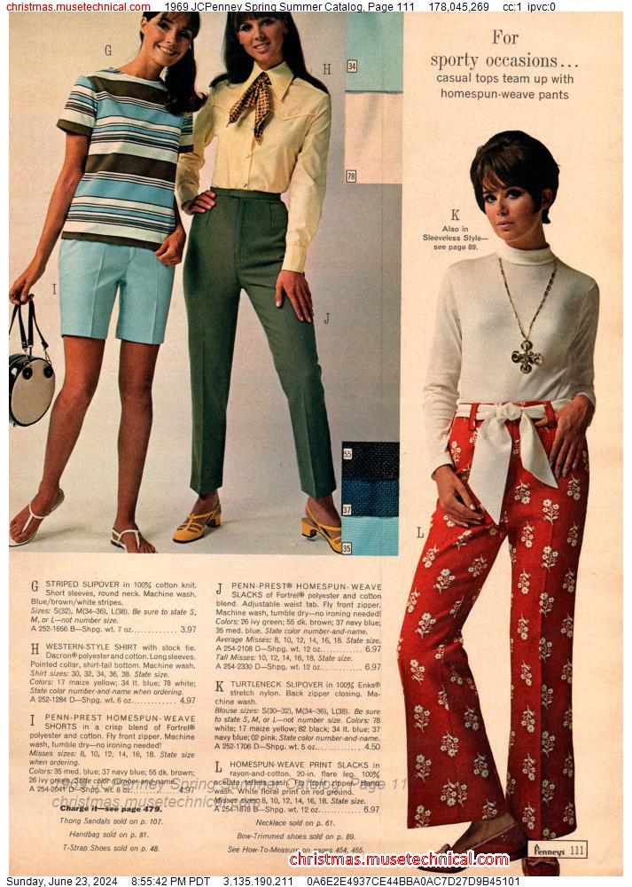 1969 JCPenney Spring Summer Catalog, Page 111