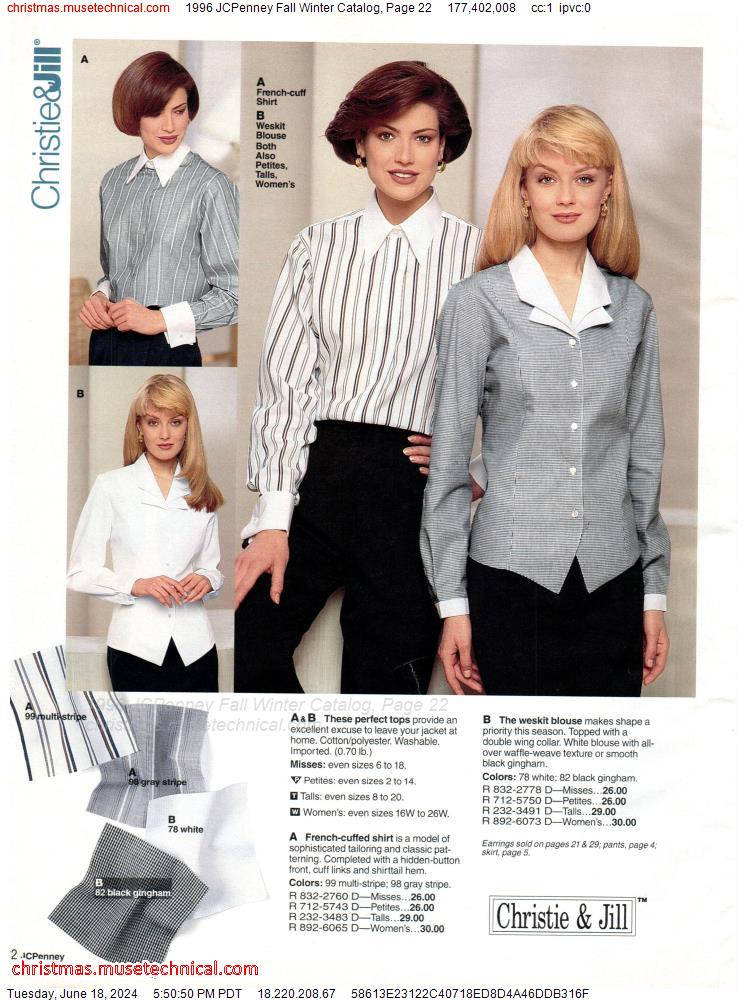 1996 JCPenney Fall Winter Catalog, Page 22