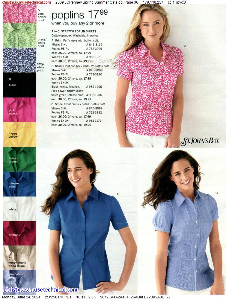 2009 JCPenney Spring Summer Catalog, Page 36