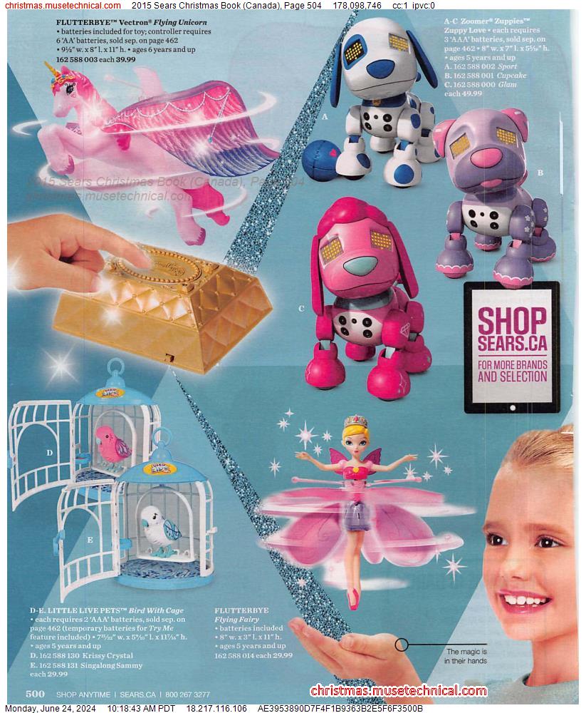 2015 Sears Christmas Book (Canada), Page 504