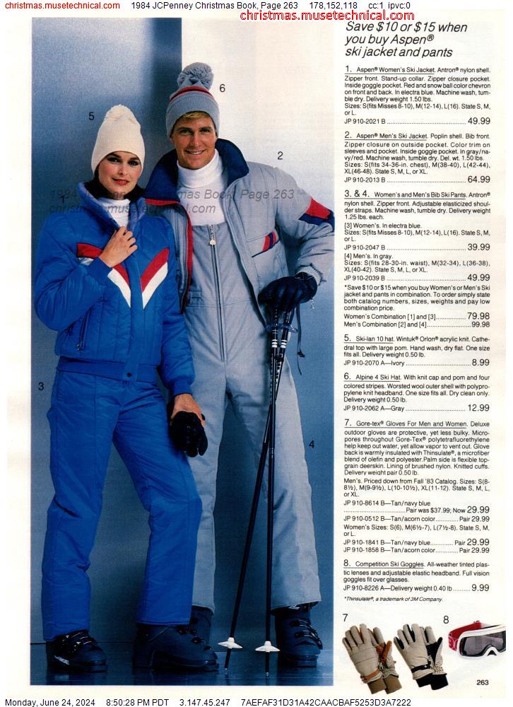 1984 JCPenney Christmas Book, Page 263