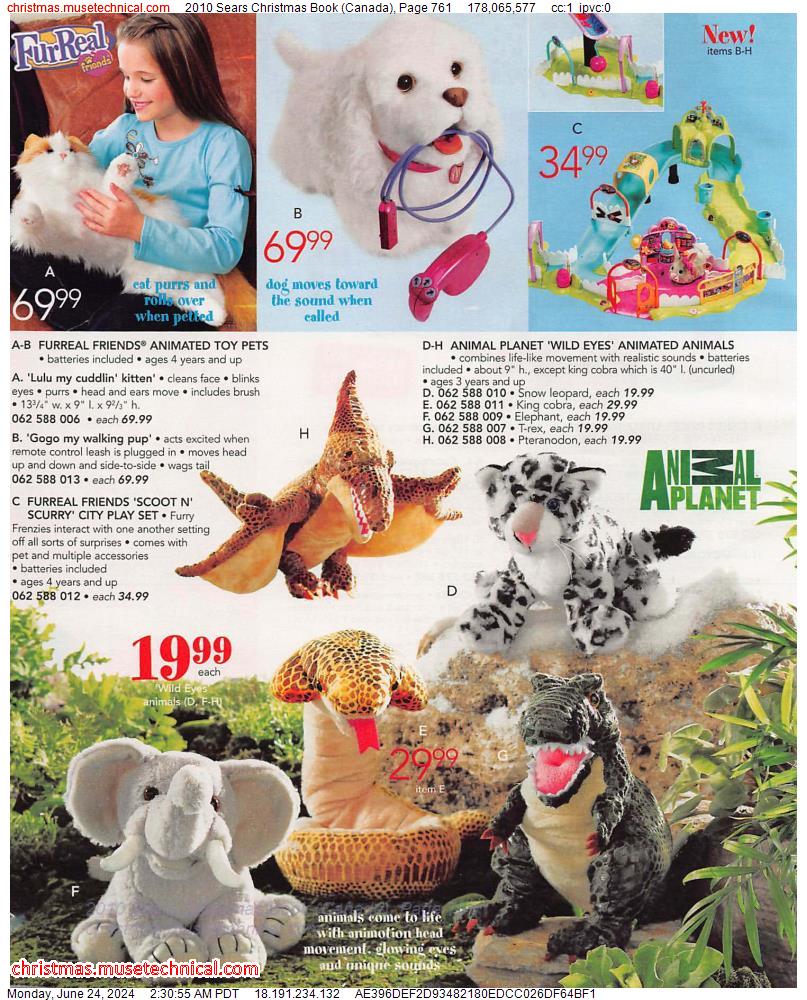 2010 Sears Christmas Book (Canada), Page 761