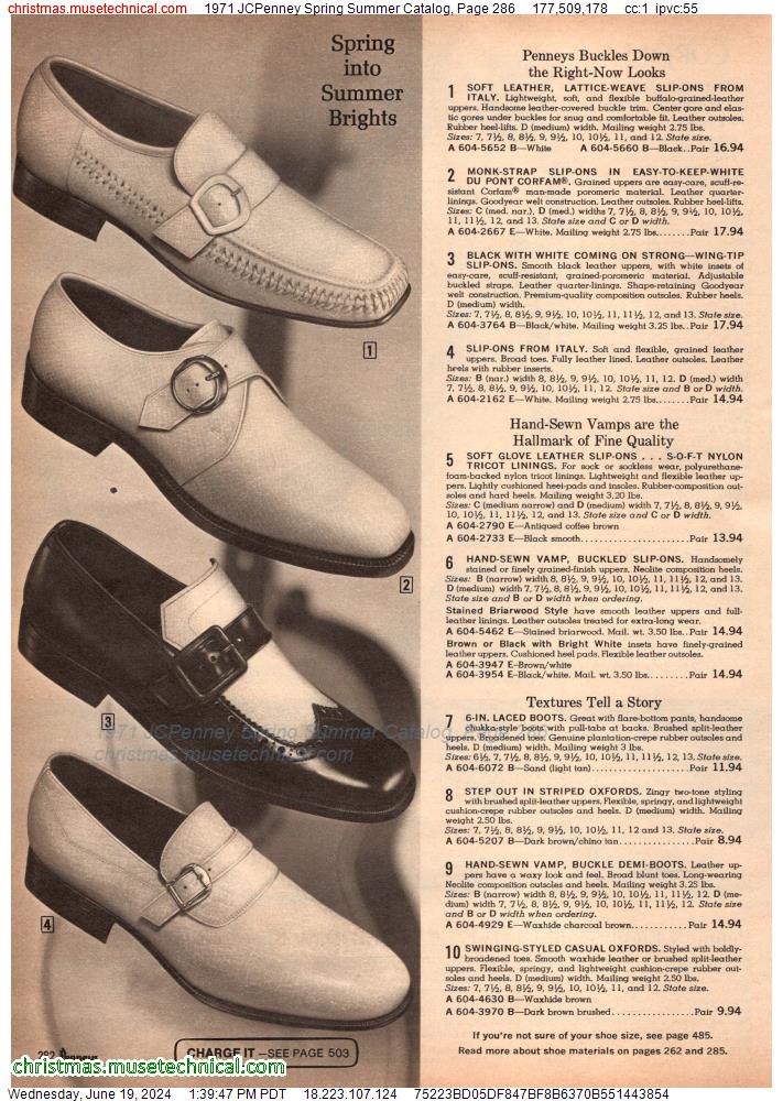 1971 JCPenney Spring Summer Catalog, Page 286