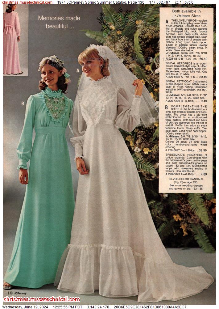 1974 JCPenney Spring Summer Catalog, Page 130