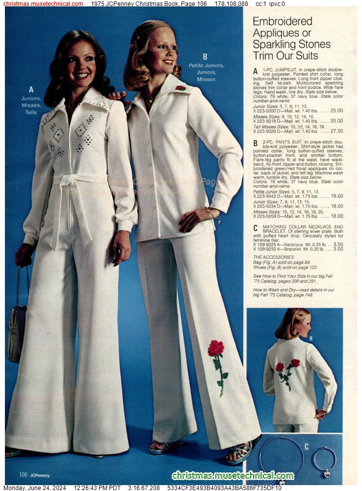 1975 JCPenney Christmas Book, Page 106