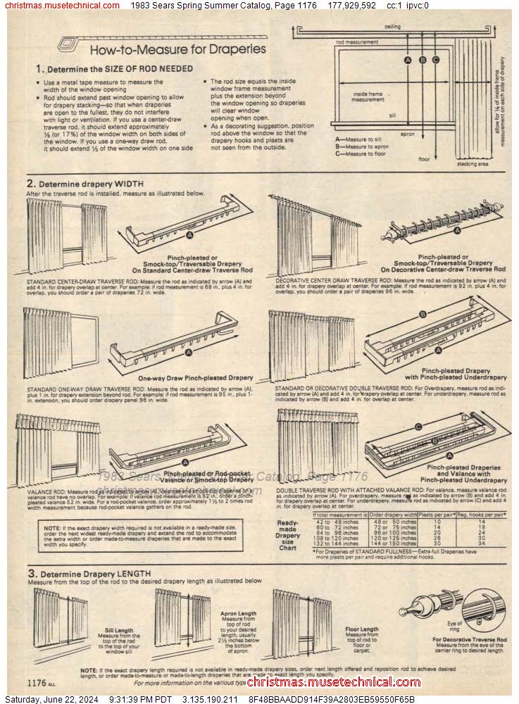 1983 Sears Spring Summer Catalog, Page 1176