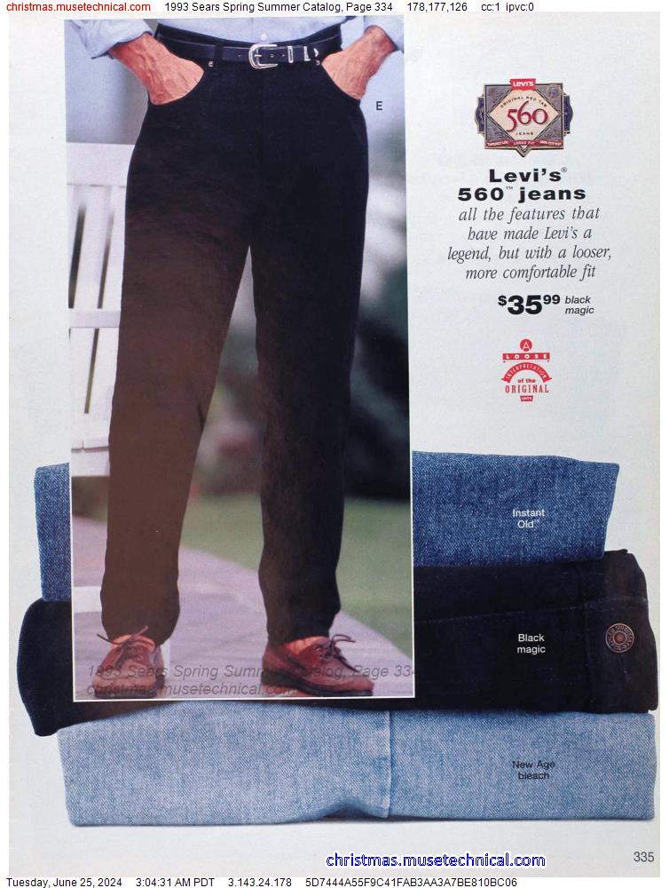 1993 Sears Spring Summer Catalog, Page 334