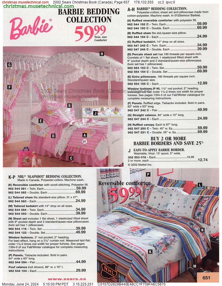2002 Sears Christmas Book (Canada), Page 657