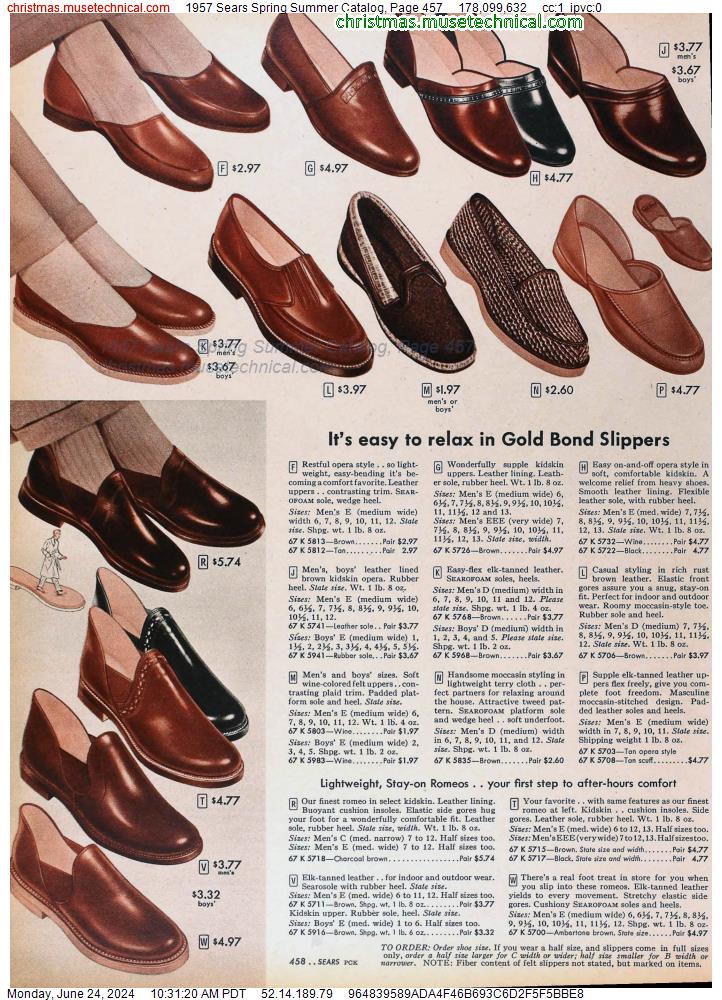 1957 Sears Spring Summer Catalog, Page 457