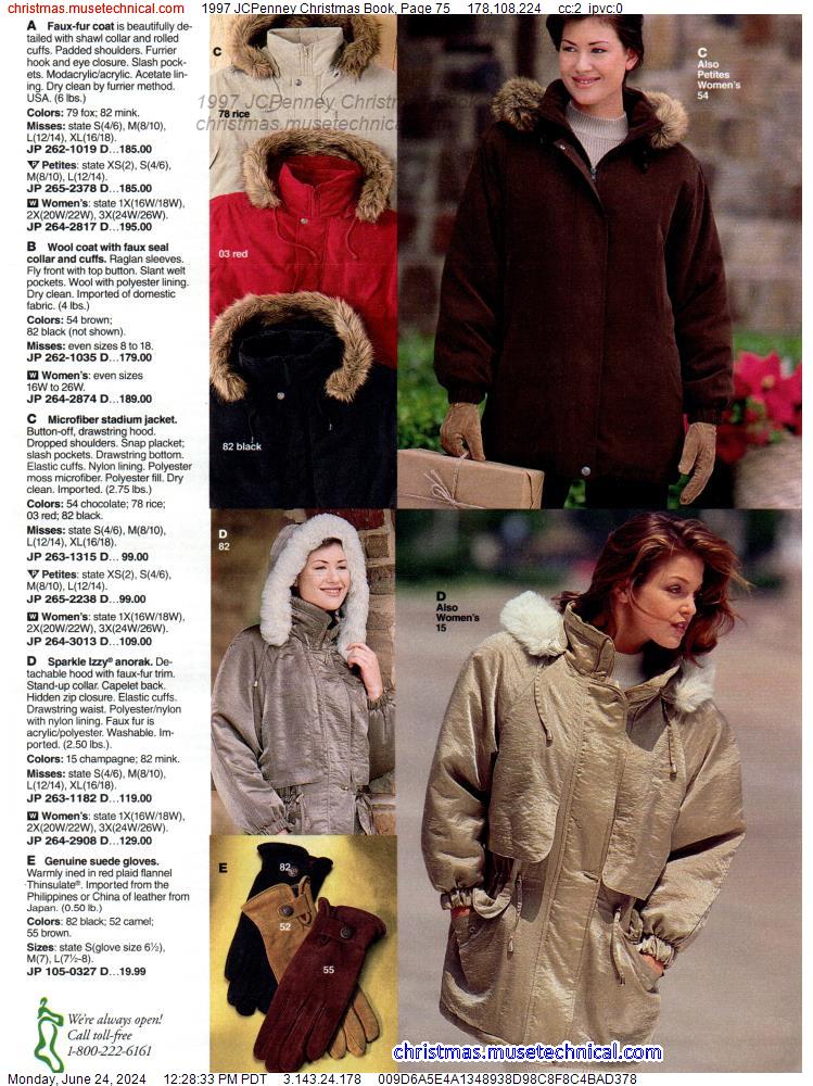 1997 JCPenney Christmas Book, Page 75