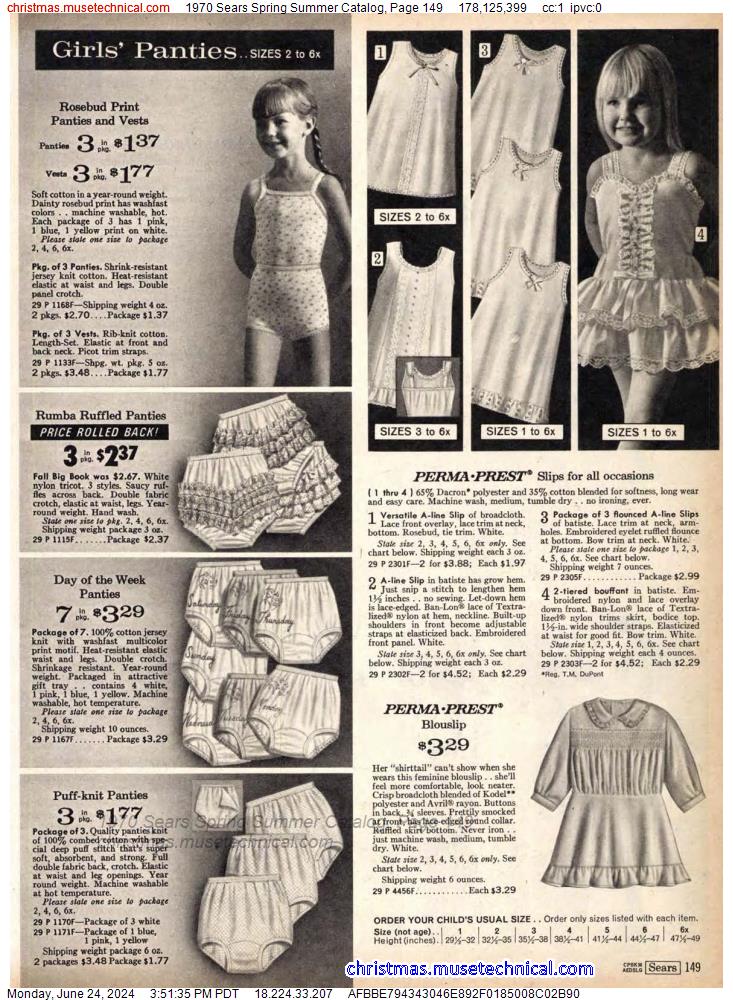 1970 Sears Spring Summer Catalog, Page 149