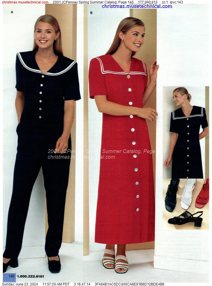 2001 JCPenney Spring Summer Catalog, Page 140