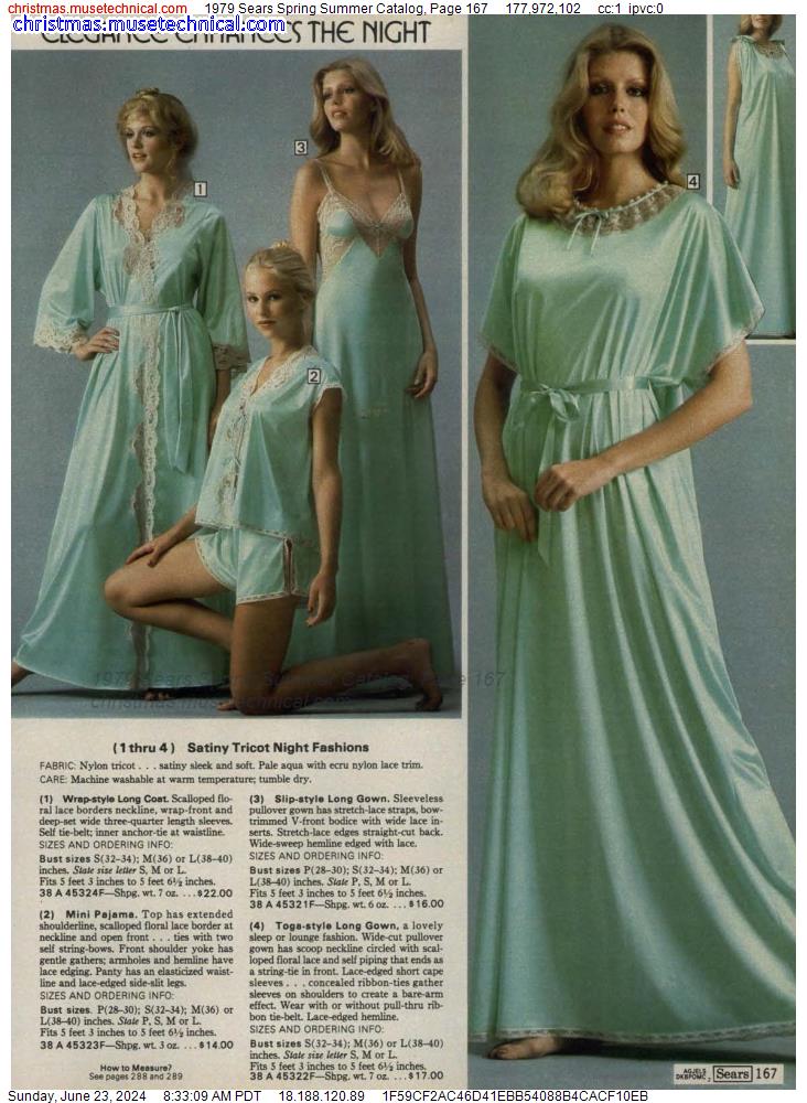 1979 Sears Spring Summer Catalog, Page 167