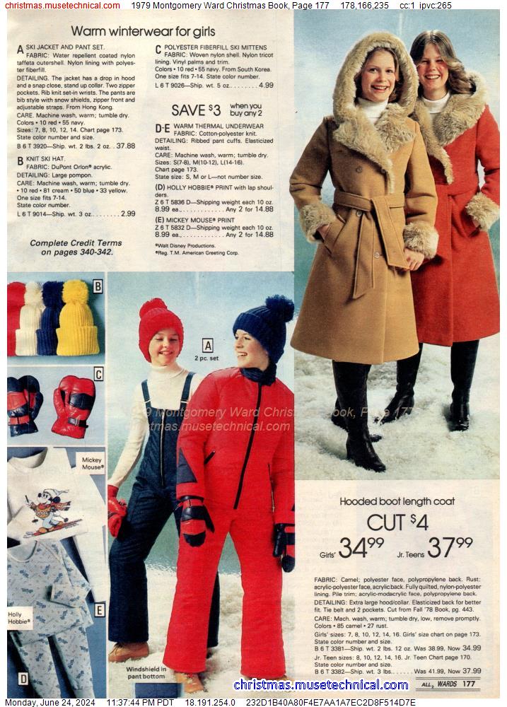 1979 Montgomery Ward Christmas Book, Page 177