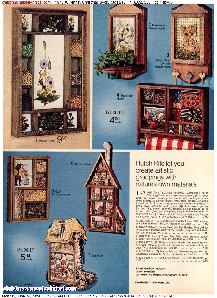 1975 JCPenney Christmas Book, Page 218