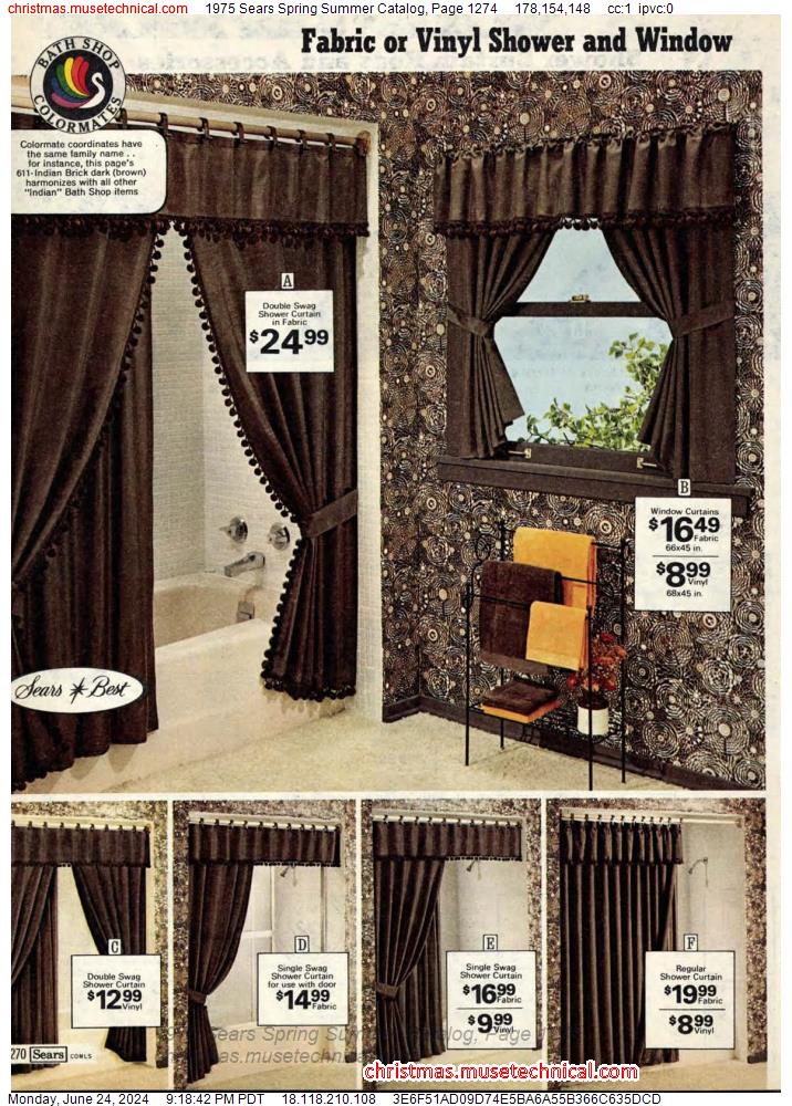 1975 Sears Spring Summer Catalog, Page 1274