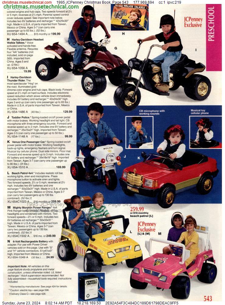 1995 JCPenney Christmas Book, Page 543