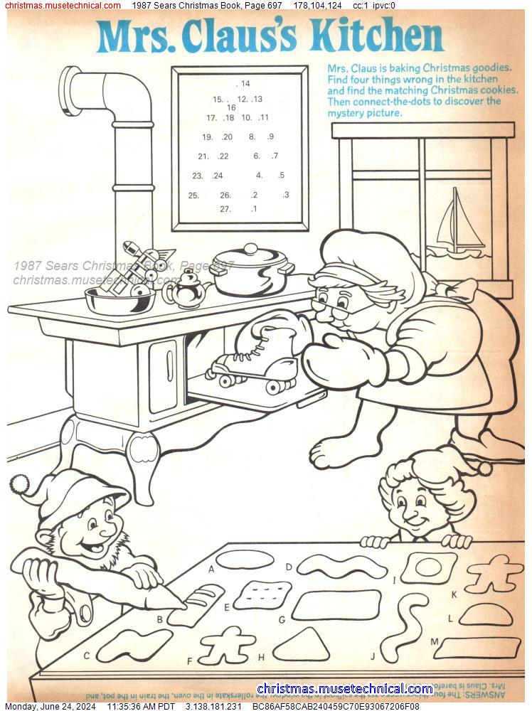 1987 Sears Christmas Book, Page 697