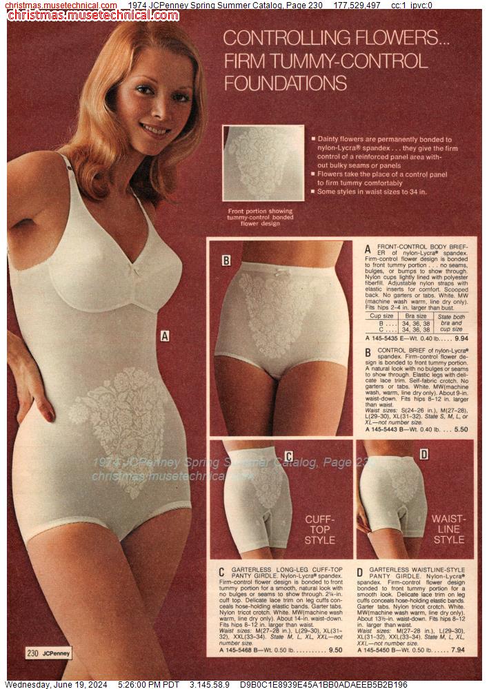 1974 JCPenney Spring Summer Catalog, Page 230