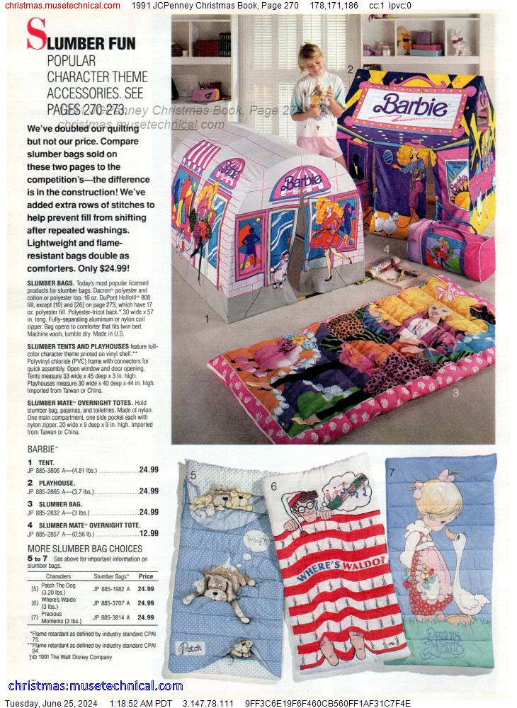 1991 JCPenney Christmas Book, Page 270