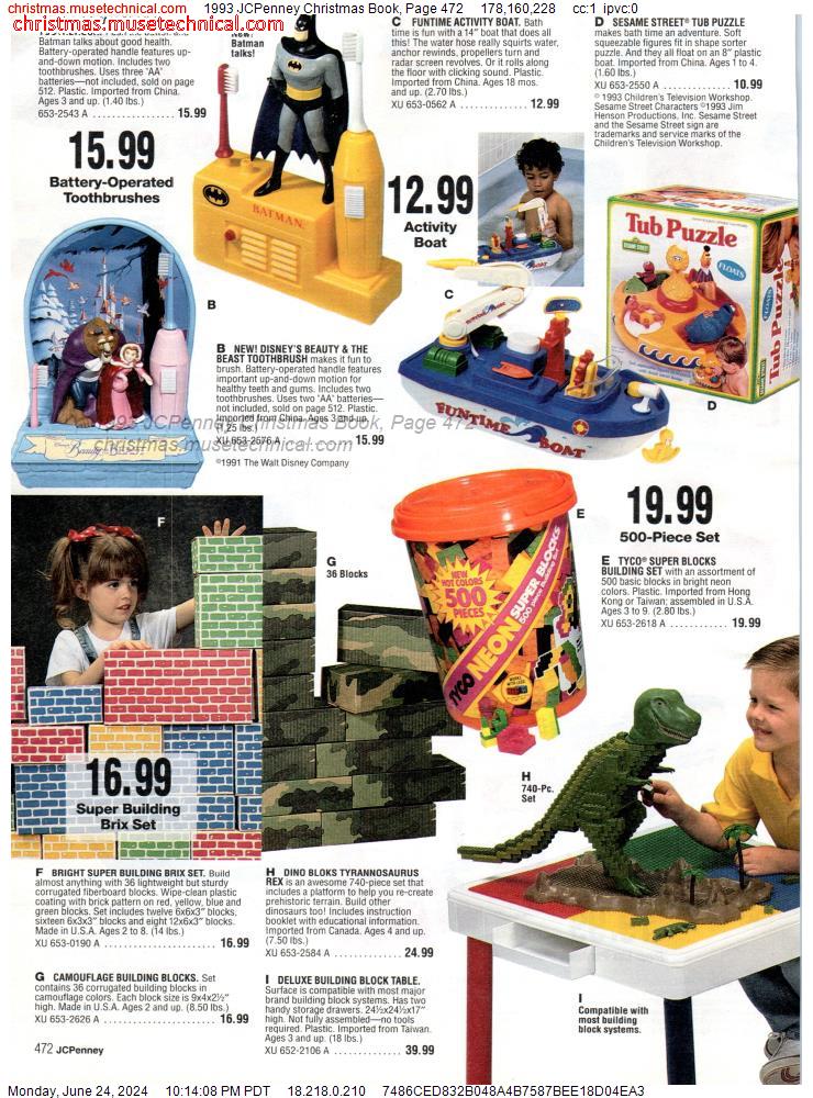 1993 JCPenney Christmas Book, Page 472