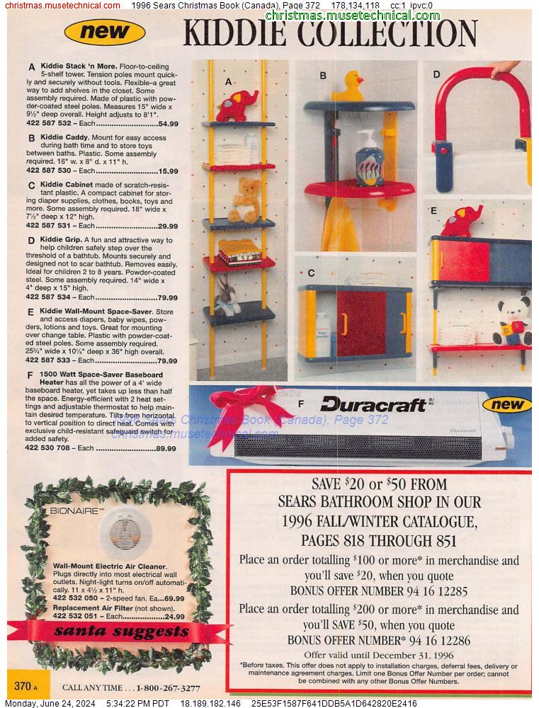 1996 Sears Christmas Book (Canada), Page 372