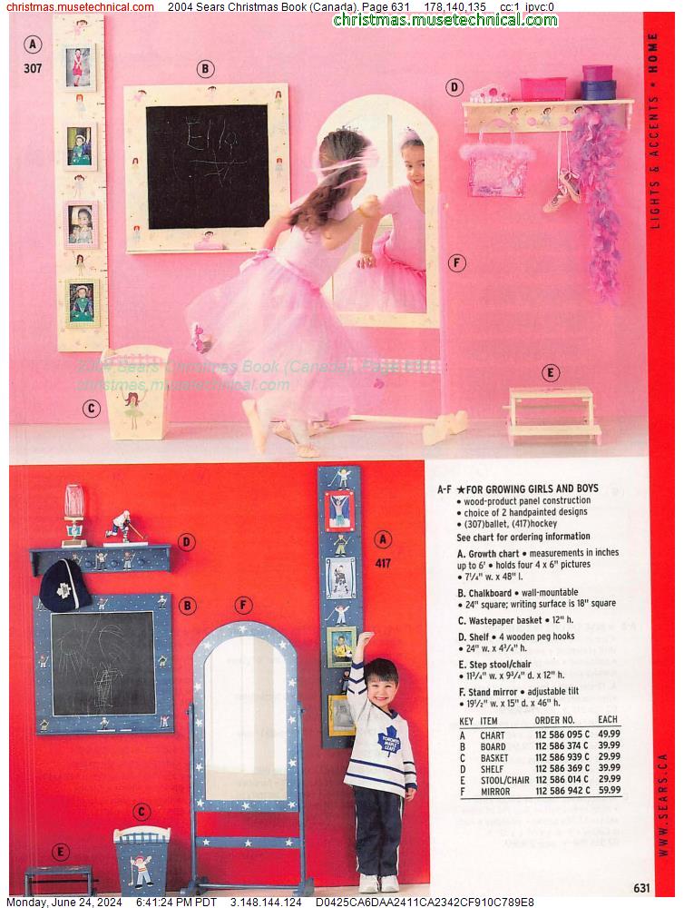 2004 Sears Christmas Book (Canada), Page 631