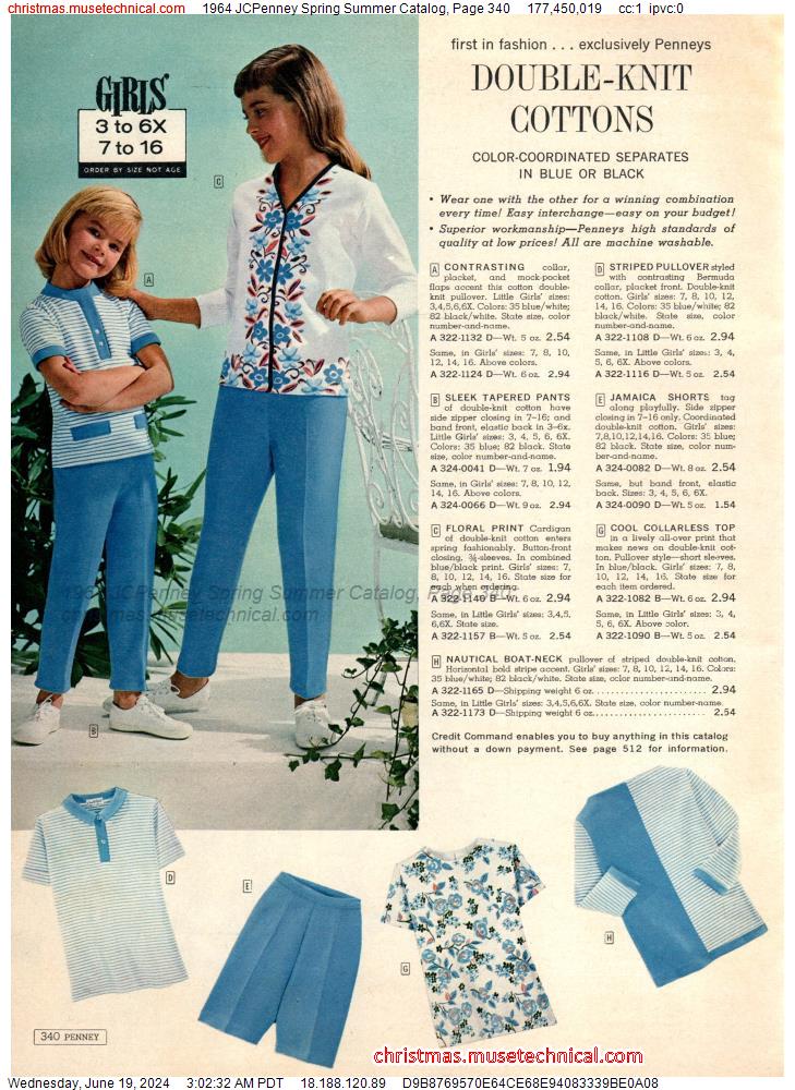 1964 JCPenney Spring Summer Catalog, Page 340
