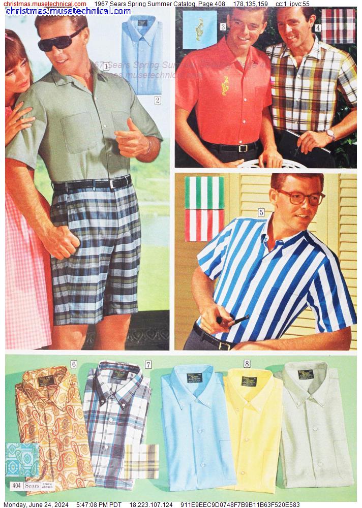 1967 Sears Spring Summer Catalog, Page 408